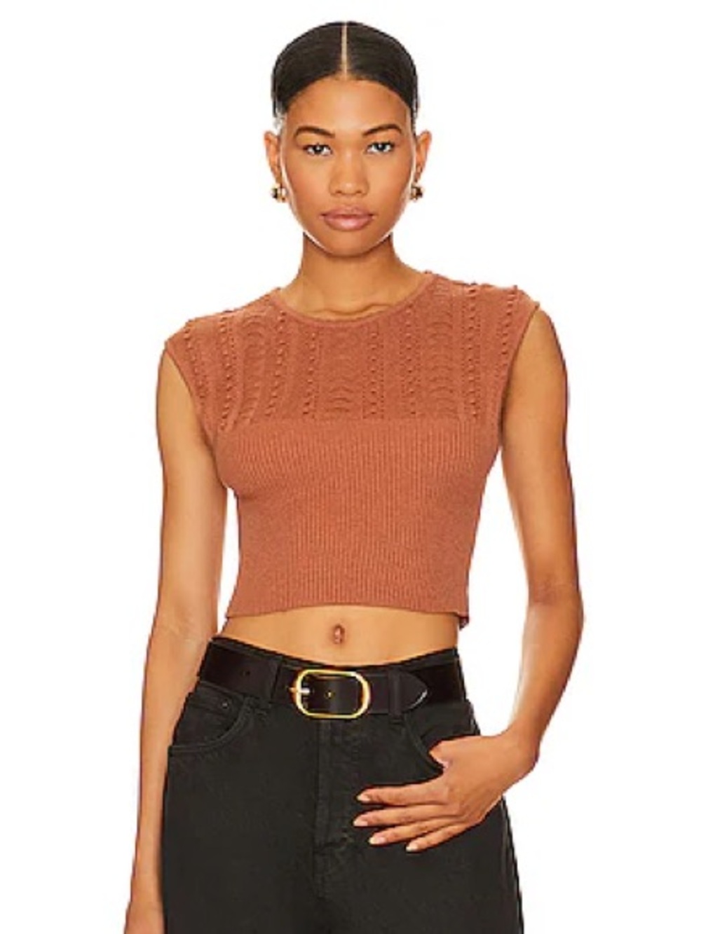Free People Catchin' Dreams Knit Top